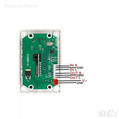 Mp3 плеър аудио модул за вграждане AIYMA 5V 12V Bluetooth 5 0 Sd USB Fm