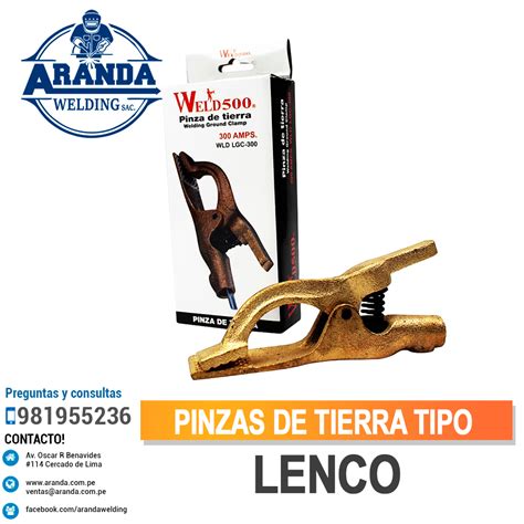 Tenaza Tierra Tweco Aranda Welding Premium Welding Products