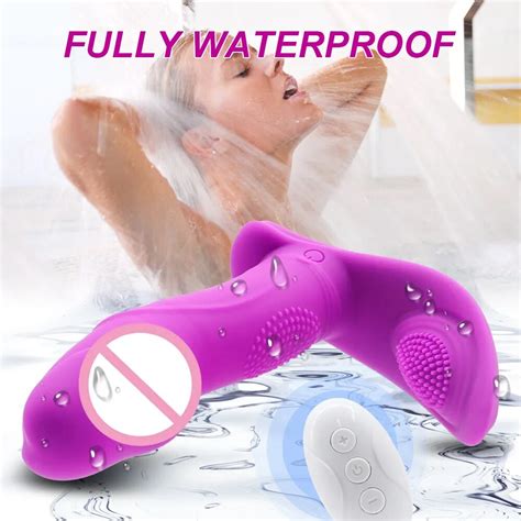 Wiggling Wearable Vibrator Mimic Finger Quiet Panty Vibrator Wireless