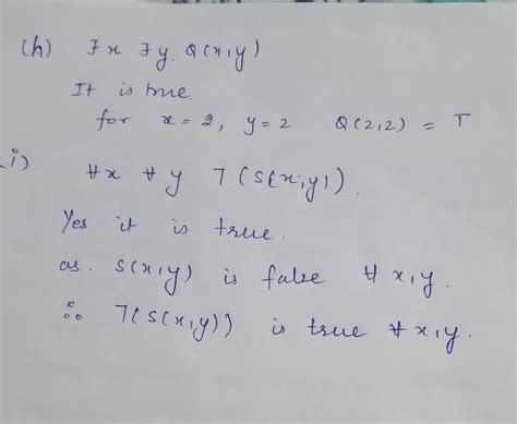 [solved] Additional H ∃x ∃y Q X Y I ∀x ∀y ¬s X Y Exercise