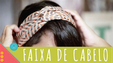 Como Costurar Faixa De Cabelo Passo A Passo Moldes Gratuitos