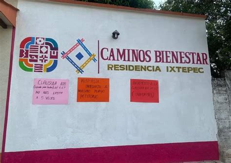 Paran Labores En Oficinas De Caminos Del Bienestar En Ixtepec NVI Istmo