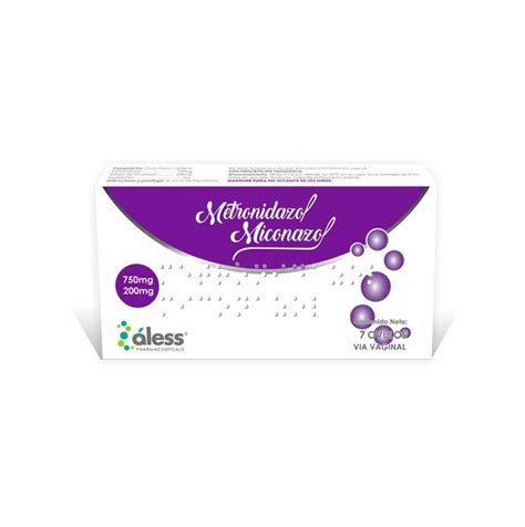 Metronidazol Mg Miconazol Mg Alesspharma