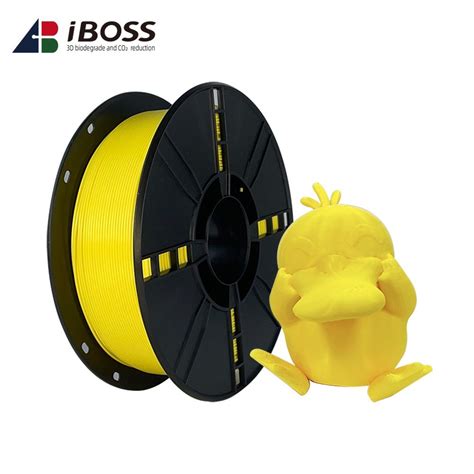 Iboss Yellow 3D Printer Filament Toughness Enhanced PLA Plus Filament