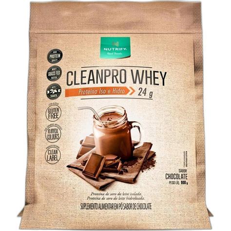 Cleanpro Whey Isolado E Hidrolisado G Nutrify Meu Mundo Fit