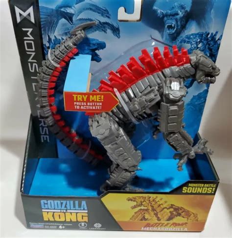 MONSTERVERSE GODZILLA VS Kong BATTLE ROAR MECHAGODZILLA 6 New April