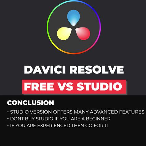 Davinci Resolve Free Vs Davinci Resolve Studio In Depth Comparison