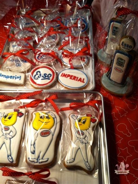 3d Gas Station Pump Cookies And Imperial Oil Decorated Cookies Sweetopia