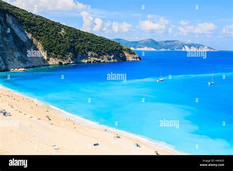 view tropical beach blue sea  res stock photography  images alamy