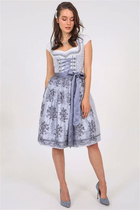 Dirndl Sitara Cm In Grau Im Kr Ger Dirndl Online Shop