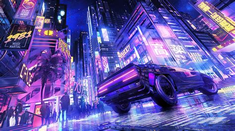 2560x1440 Club 707 Cyberpunk City 5k 1440P Resolution ,HD 4k Wallpapers ...