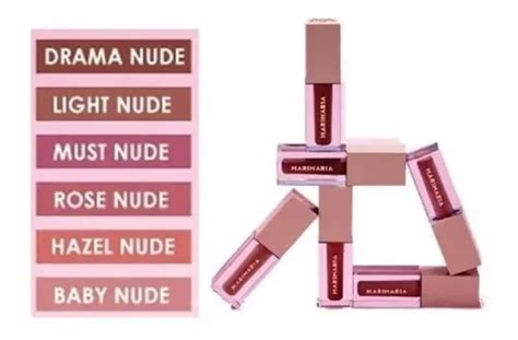 Kit Batom L Quido Matte Nude Mari Maria Makeup Ml Parcelamento Sem Juros