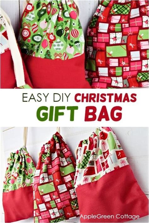 Super Easy Diy Fabric T Bags In Minutes Applegreen Cottage