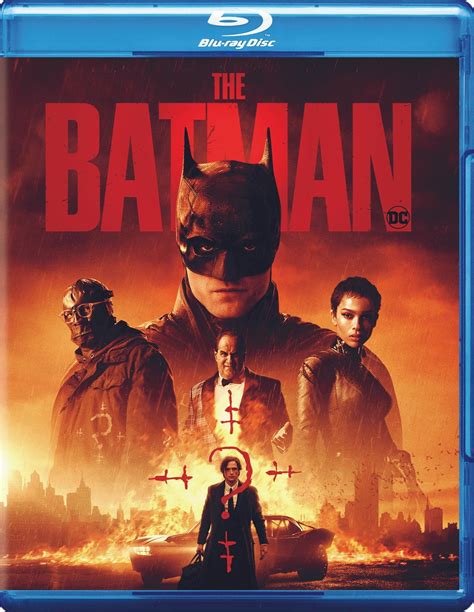 Warner Bros. The Batman (2022) DC Action Movie - Blu-ray Edition ...