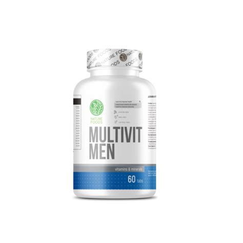 Multi Men, Витамины для мужчин 60 таблеток → Nature Foods ᐈ Купить в ...