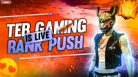 Free Fire Grandmaster Full Rank Rush Teb Gaming Live Youtube