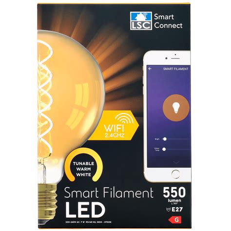 LSC Smart Connect Intelligente LED Filament Lampe Action