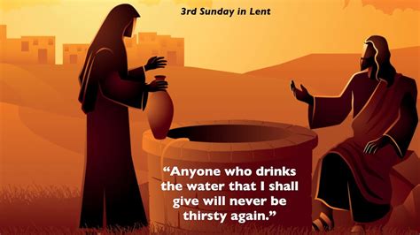 COMMENTARY 3rd Sunday Of Lent A The Word This Week