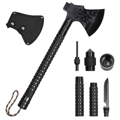 Buy Camping Survival Axe Multitool Camping Hatchet With Hammer Folding