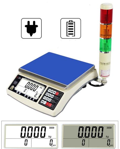 Industrial Grade Digital Counting Scale Portable With Weight Alarm Prompt