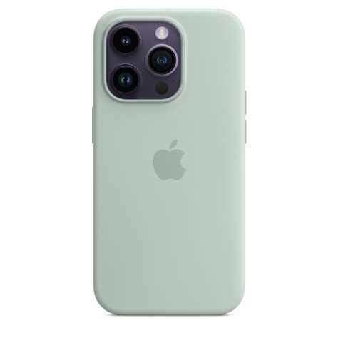 Iphone 14 Pro Silicone Case With Magsafe Succulent Apple Uk