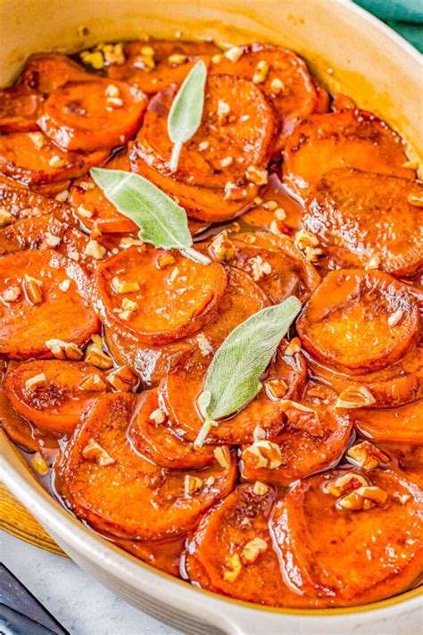 Easy Oven Baked Candied Yams Averie Cooks