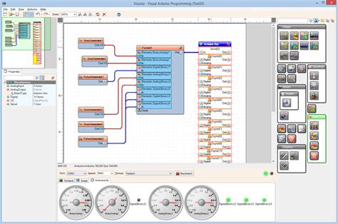 Visuino Visual Programming Environment For Arduino Electronics Lab