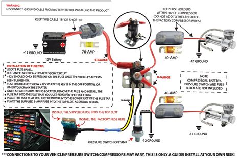 Air Ride Dual Compressor Wiring Diagram