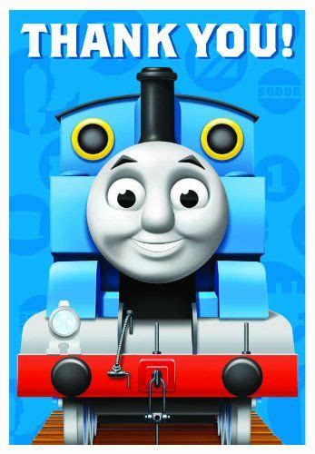 Thomas The Tank Thank You Notes Party Accessory 413 Thomas And