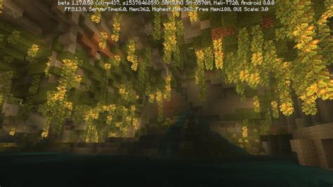 Lush caves Minecraft Map