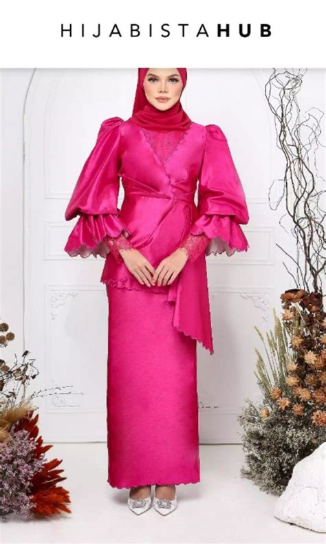 Hijabistahub Aerisa Kurung Raya 2023 Women S Fashion Muslimah