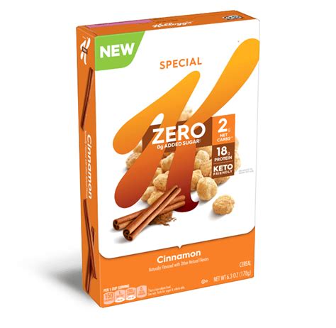 Zero Cinnamon Cereal | Special K®