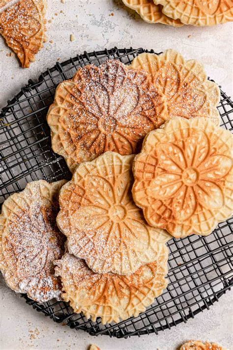 Grandmas Pizzelle Recipe Brown Eyed Baker