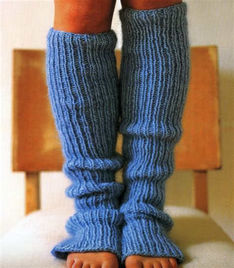 Super Easy Leg Warmers From The Last Minute Knitted Ts Book By