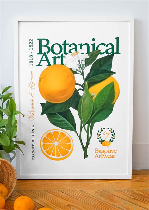 BOTANICAL FINE ART PRINT | BAGOUVE ARTWEAR