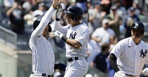 Volpe S First Career Grand Slam Powers Yanks To Rout In Sweep Of Lowly A S Cbs New York