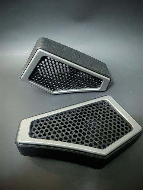 Ford F Series A Pillar Speaker Pods 2015 2020 Pair Grill Version Size