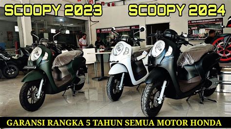 Perbedaan Scoopy Dengan Scoopy Garansi Rangka Tahun Youtube