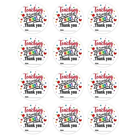 The 10 Best Thank You Teacher Stickers That I Tested (and My Students Loved!)