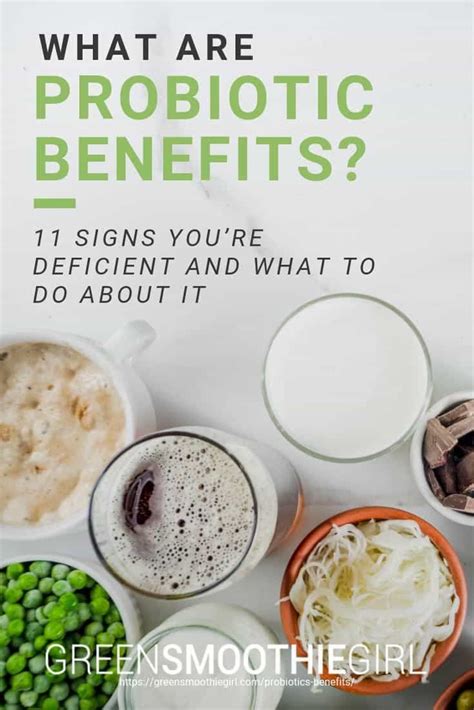 What Are Probiotics Benefits 11 Signs You’re Deficient And What To Do About It Probiotic