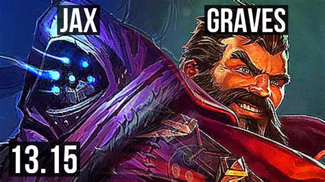 Jax Vs Graves Top 10 Solo Kills 19m Mastery 1635 Dominating