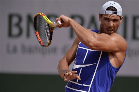 Photos Rafael Nadals First Practice In Paris Rafael Nadal Fans