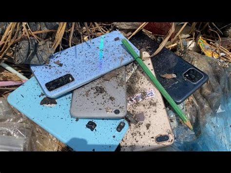 Restoration Destroyed Phone Found In Garbage Dumps How I Restore