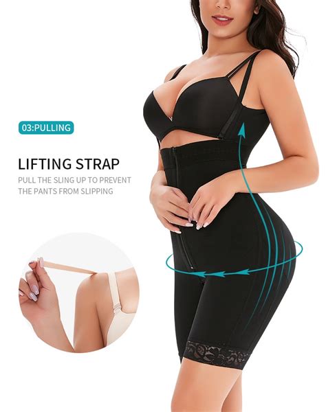 Body Shapewear Sin Costuras Shaper Para Las Mujeres Control Shopee México