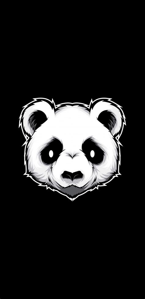 Dark Panda Wallpapers Top Free Dark Panda Backgrounds Wallpaperaccess