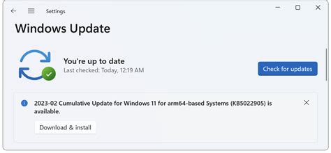 Windows Kb Preview Update Released With Changes