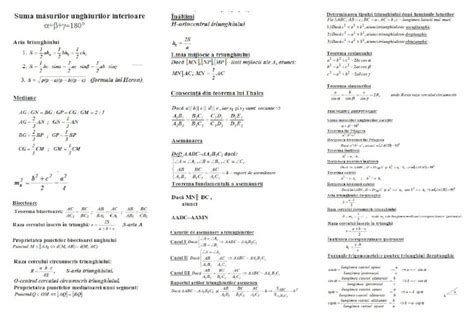 Doc Formule Matematice Dokumen Tips