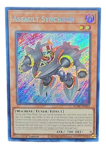 Assault Synchron Yugioh Ingl S Secret Rare Meses Sin Intereses