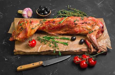 Lapin de Garenne rôti au thym Recette Chasse Bête