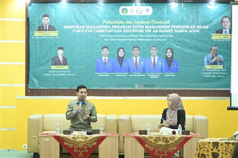 Ketua Dprk Banda Aceh Isi Seminar Di Uin Ar Raniry